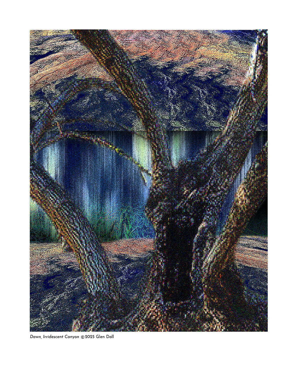 Dawn, Iridescent Canyon