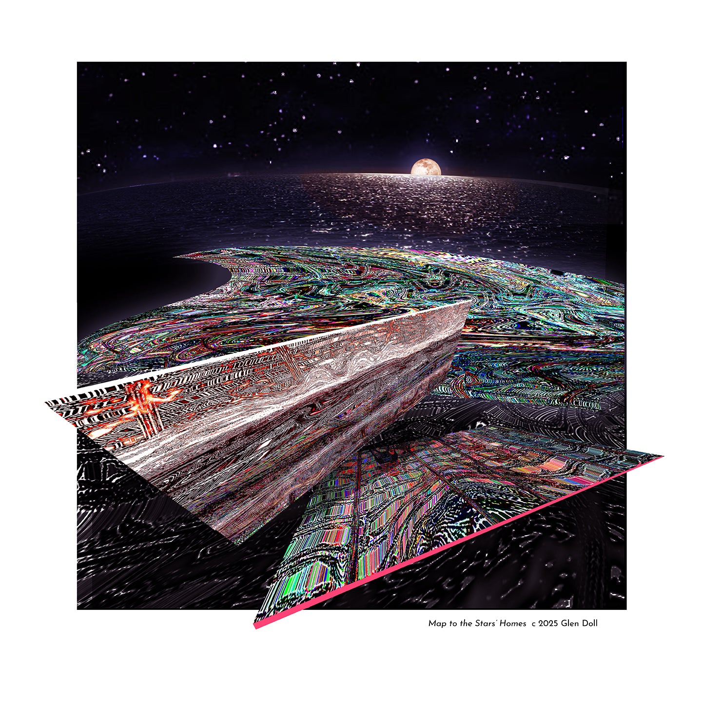 Map to the Stars' Homes