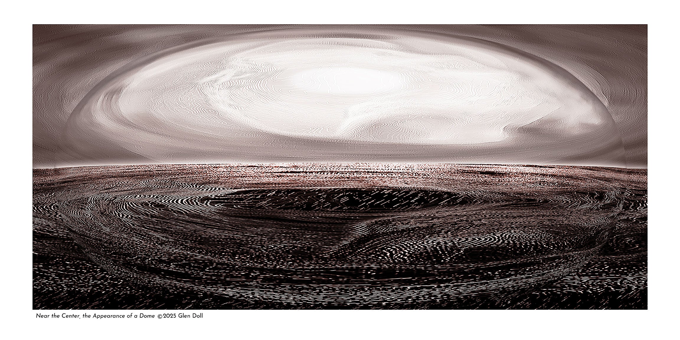 Near the Center, the Appearance of a Dome