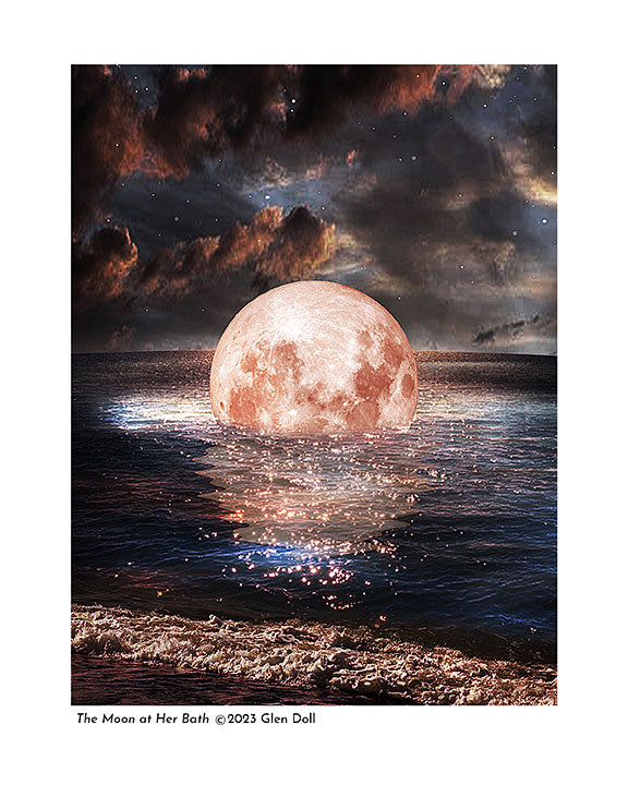 The Moon at Her Bath